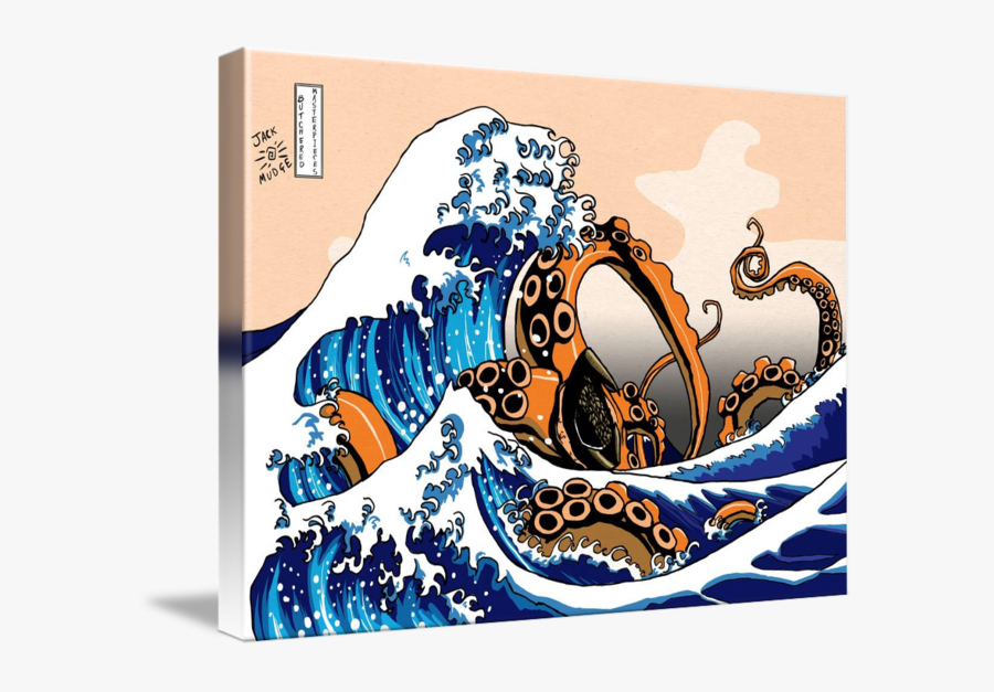Great Wave Off Kanagawa, Transparent Clipart
