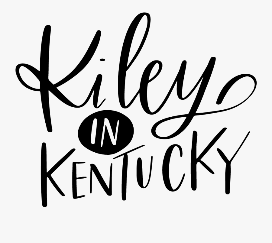 Logo - Kentucky Written In Cursive, Transparent Clipart