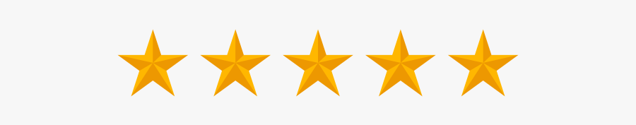 5 Stars Png Transparent, Transparent Clipart