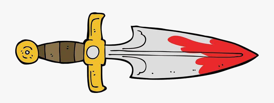 Weapon Clip Hand - Transparent Dagger Cartoon, Transparent Clipart