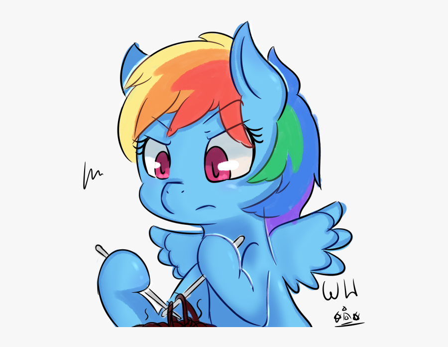 Rainbow Dash Mammal Vertebrate Fictional Character - Cartoon, Transparent Clipart