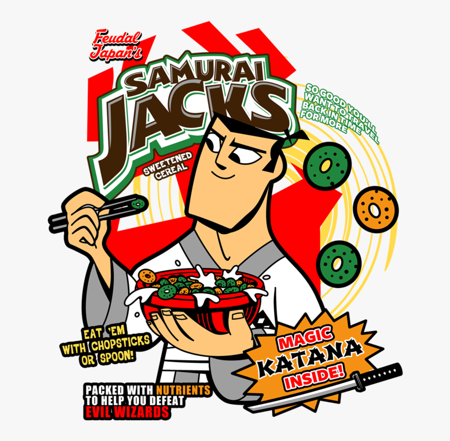Samurai Cereal, Transparent Clipart