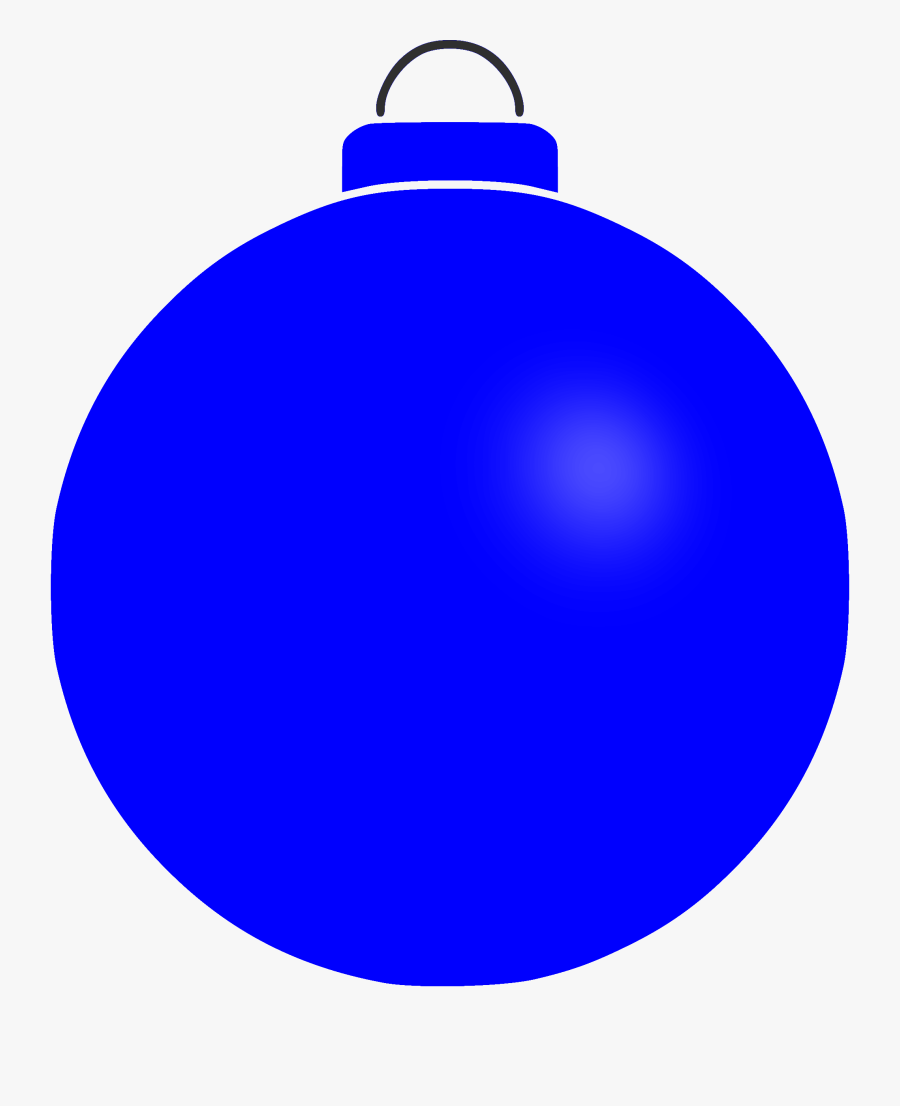 Bauble Big Image Png - Bola De Navidad Silueta Png, Transparent Clipart