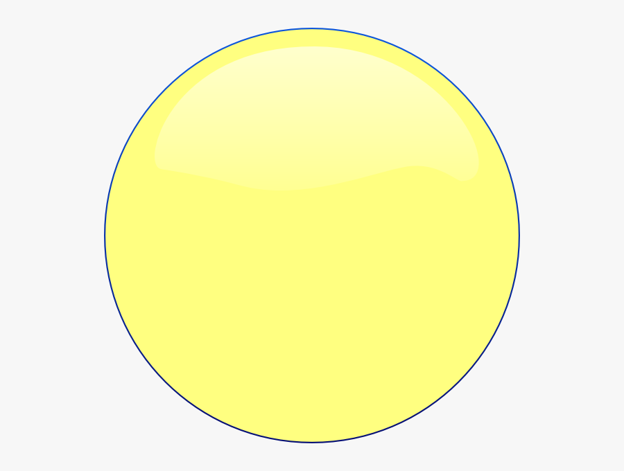 Yellow Icon Clip Art - Circle, Transparent Clipart
