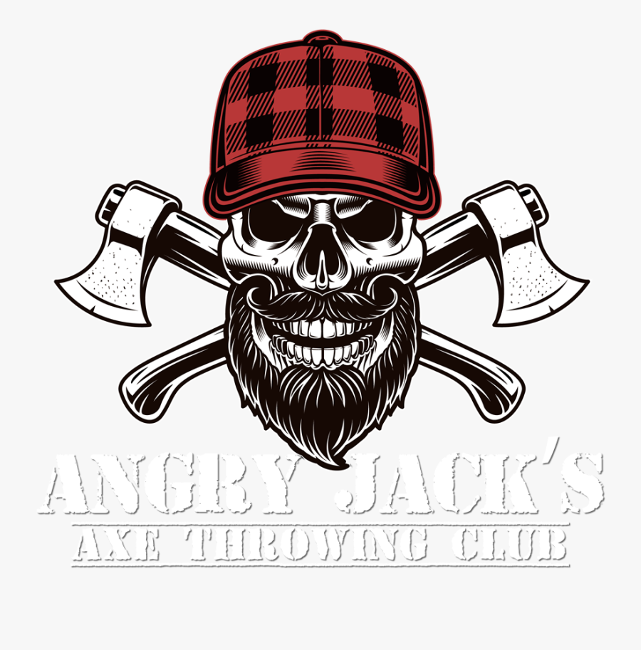 Angry Jack's Axe Throwing Club, Transparent Clipart