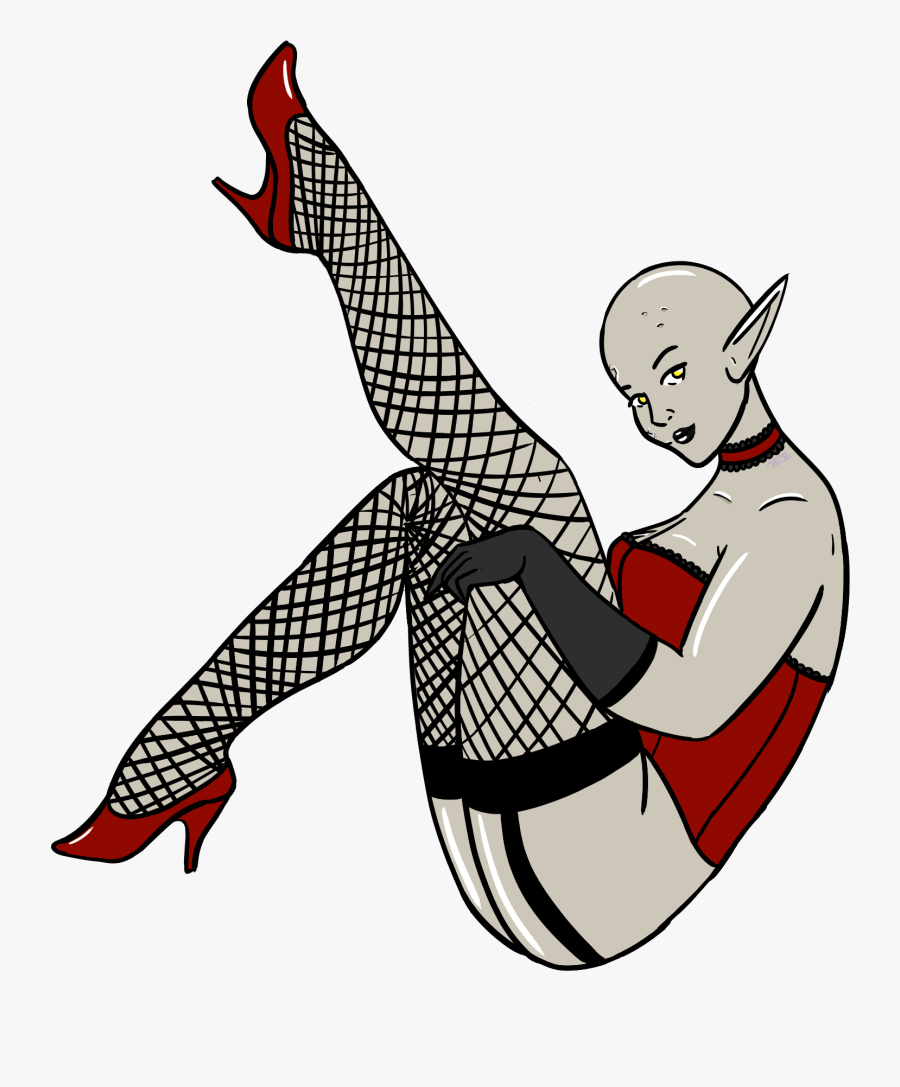 Aldora Darling Pin-up - Cartoon, Transparent Clipart