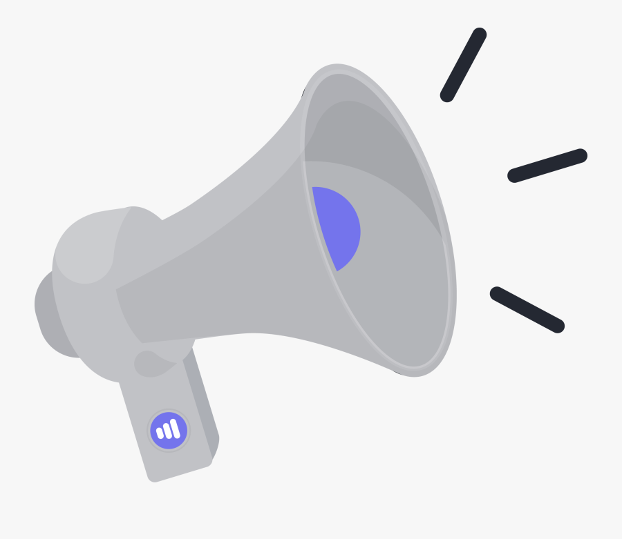 Megaphone Logo Podcast, Transparent Clipart