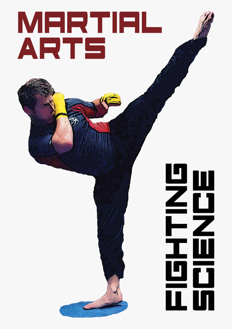 Martial Arts Fight Kick, Transparent Clipart