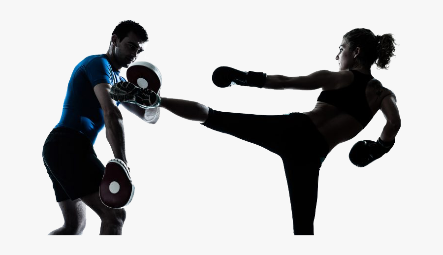 Kick Boxing, Transparent Clipart
