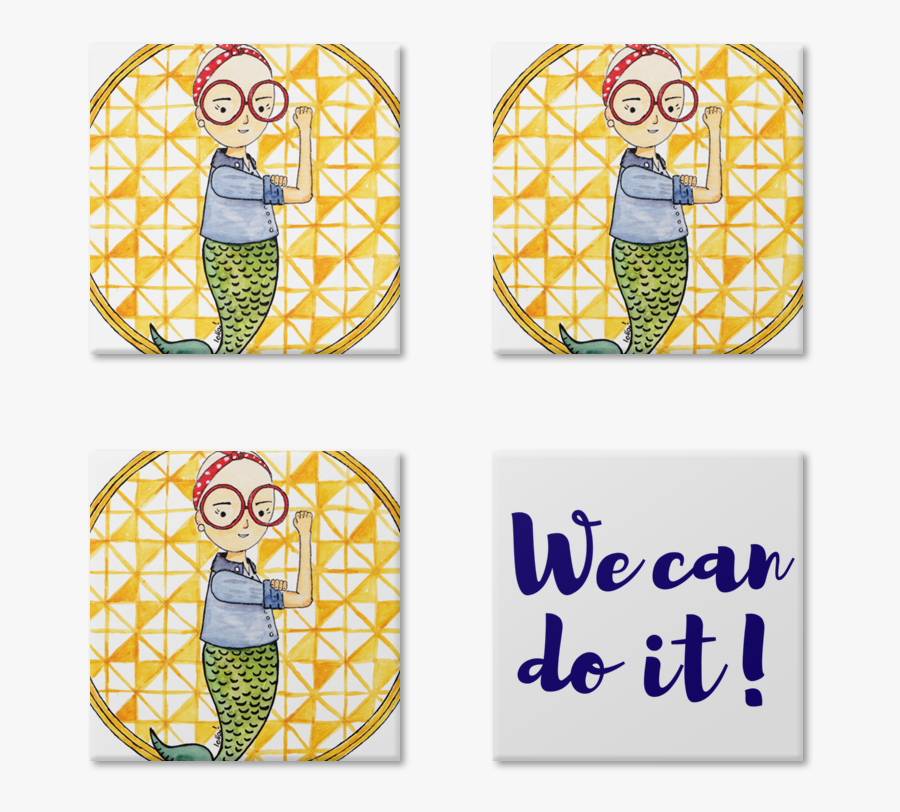 Magneto Rosie The Riveter De Lolla Angeluccina - Craft, Transparent Clipart