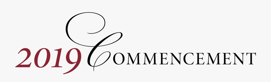 Commencement 2019, Transparent Clipart