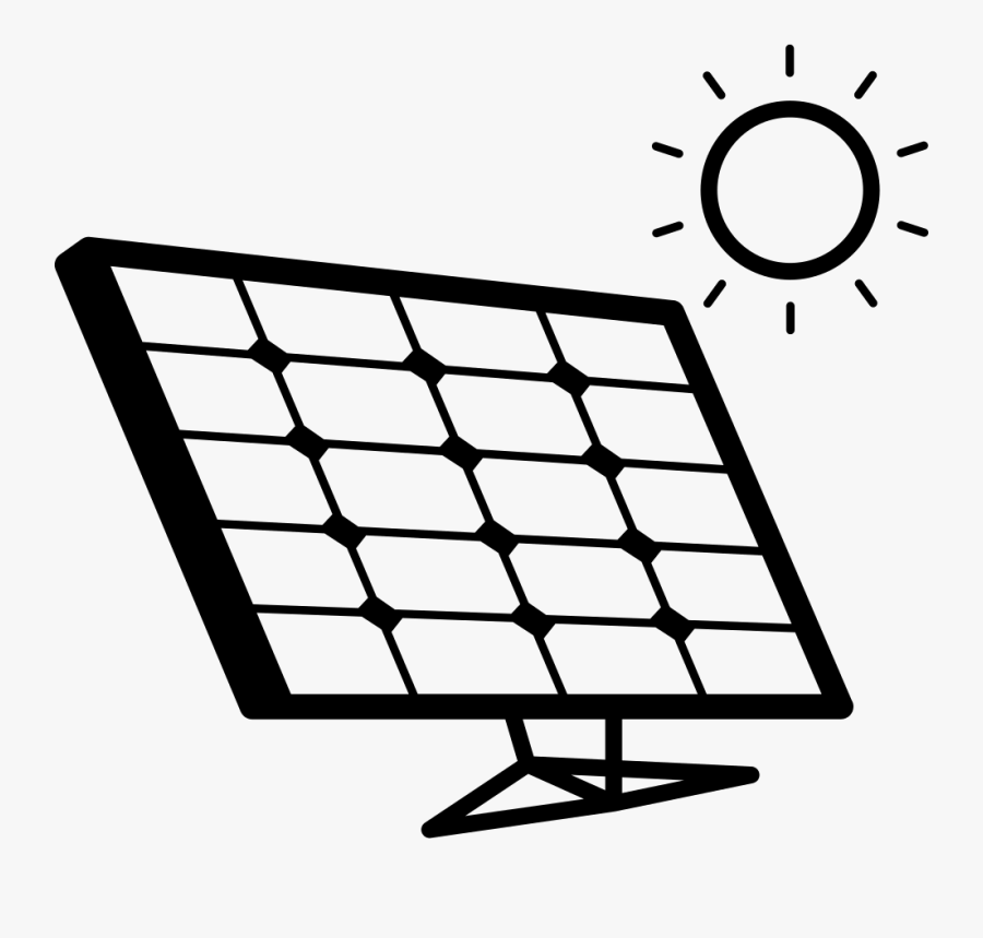 Solar Panel Clipart Black And White , Free Transparent Clipart ClipartKey