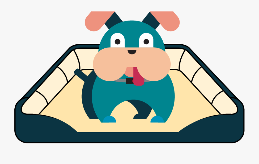 Indestructible Dog Bed Dog In Bed Clip Art , Free Transparent Clipart