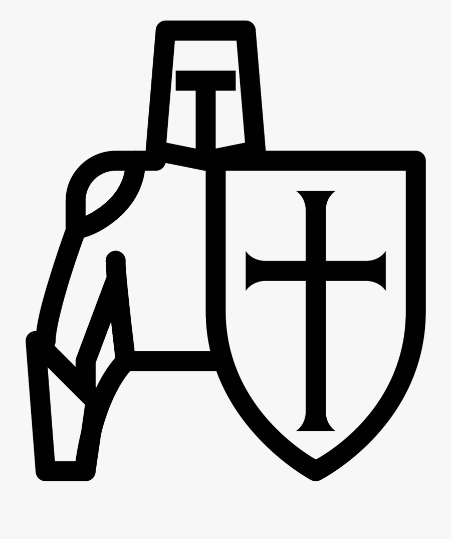St Monica Catholic School Mercer Island - Crusade Icon, Transparent Clipart