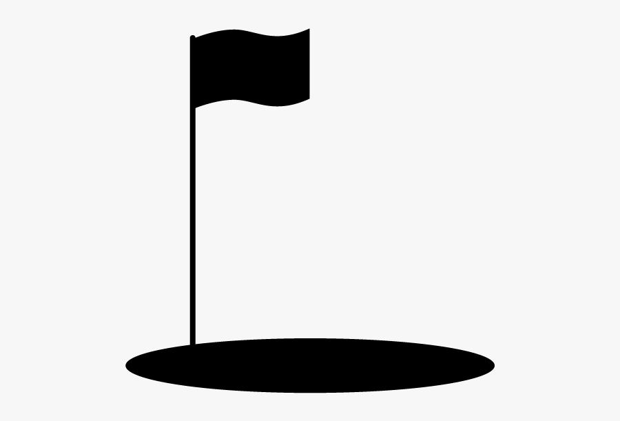 Golf Course Map Symbol, Transparent Clipart