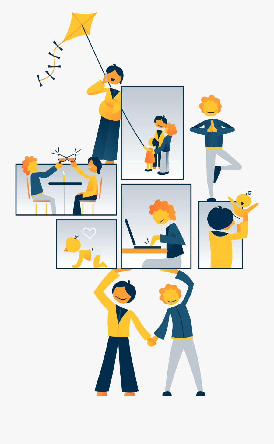 Working Parents Clip Art, Transparent Clipart