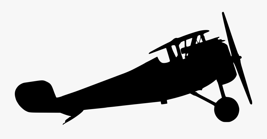 Rotorcraft Clip Art Portable Network Graphics Airplane - Airplane Silhouette Png, Transparent Clipart