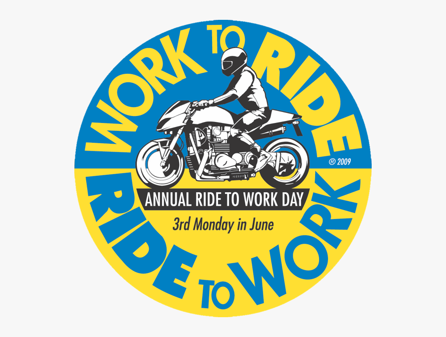 Rtw Logo Color 3inch - National Ride To Work Day, Transparent Clipart