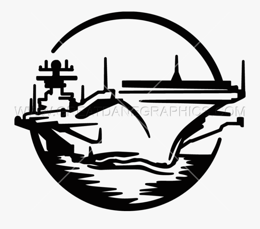 Free Aircraft Carrier Clipart Drawing, Download Free - Aircraft Carrier Line Art, Transparent Clipart