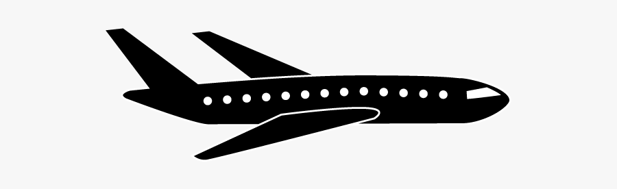 Airplane Clip Passenger Plane - Mcdonnell Douglas Dc-10, Transparent Clipart