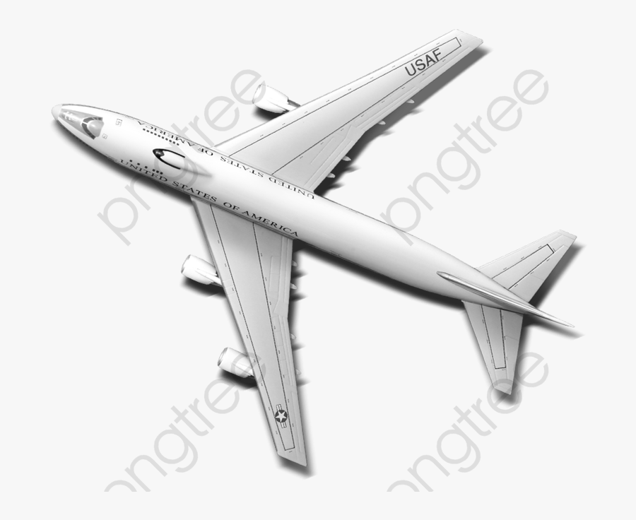 Airplane Clipart White - Mcdonnell Douglas Dc-10, Transparent Clipart