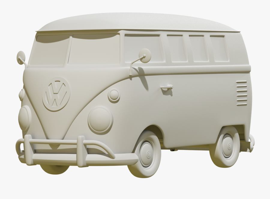 Volks Wagen Cartoon Vintage, Transparent Clipart