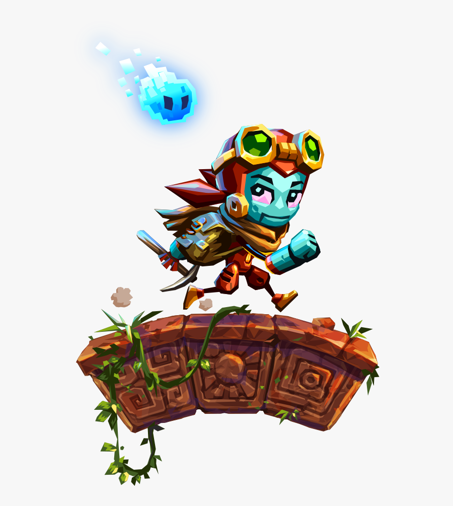 Steamworld Dig 2 Characters, Transparent Clipart