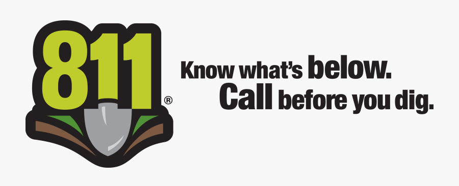 Know What's Below Call Before You Dig, Transparent Clipart