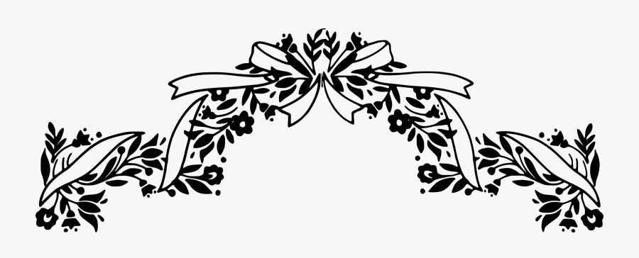 Transparent Header Clipart - Design Headers Black And White, Transparent Clipart