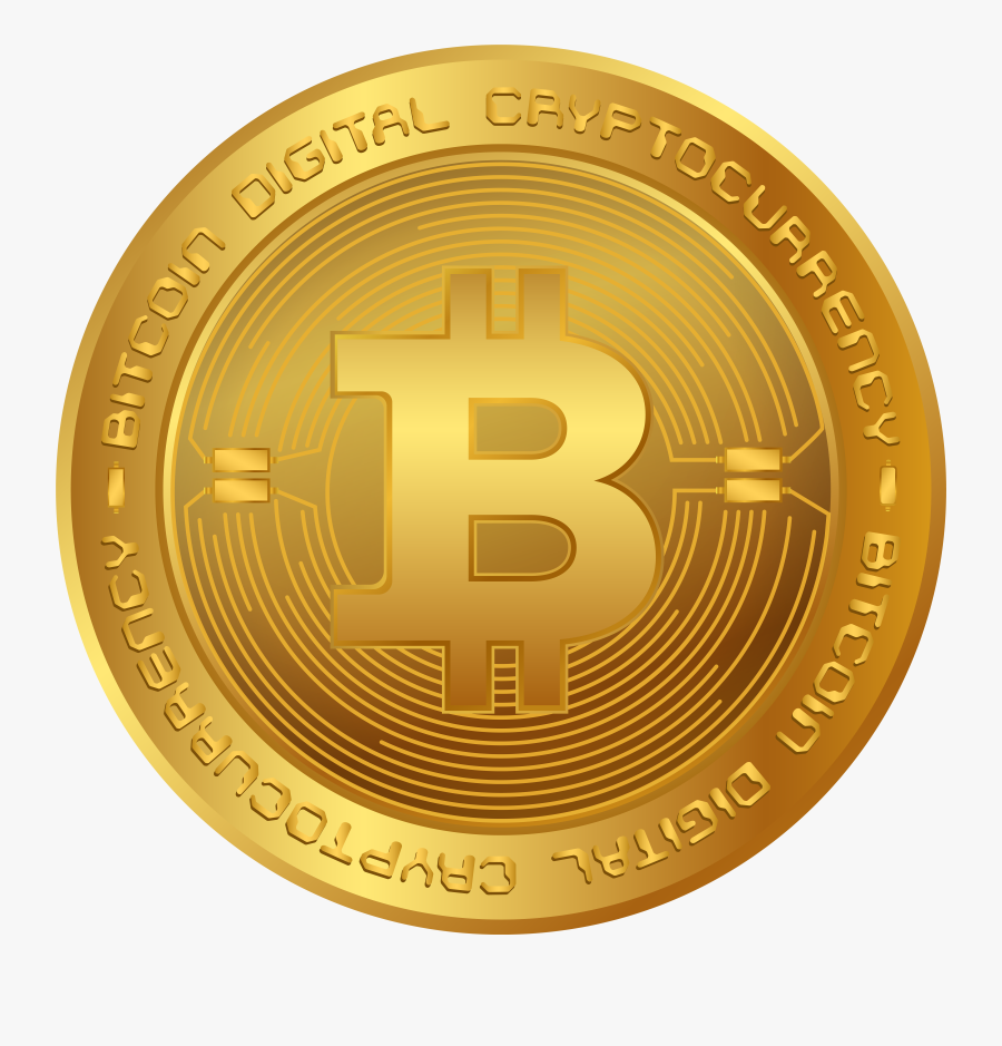 Bitcoin Btc Clip Art Transparent Background, Transparent Clipart