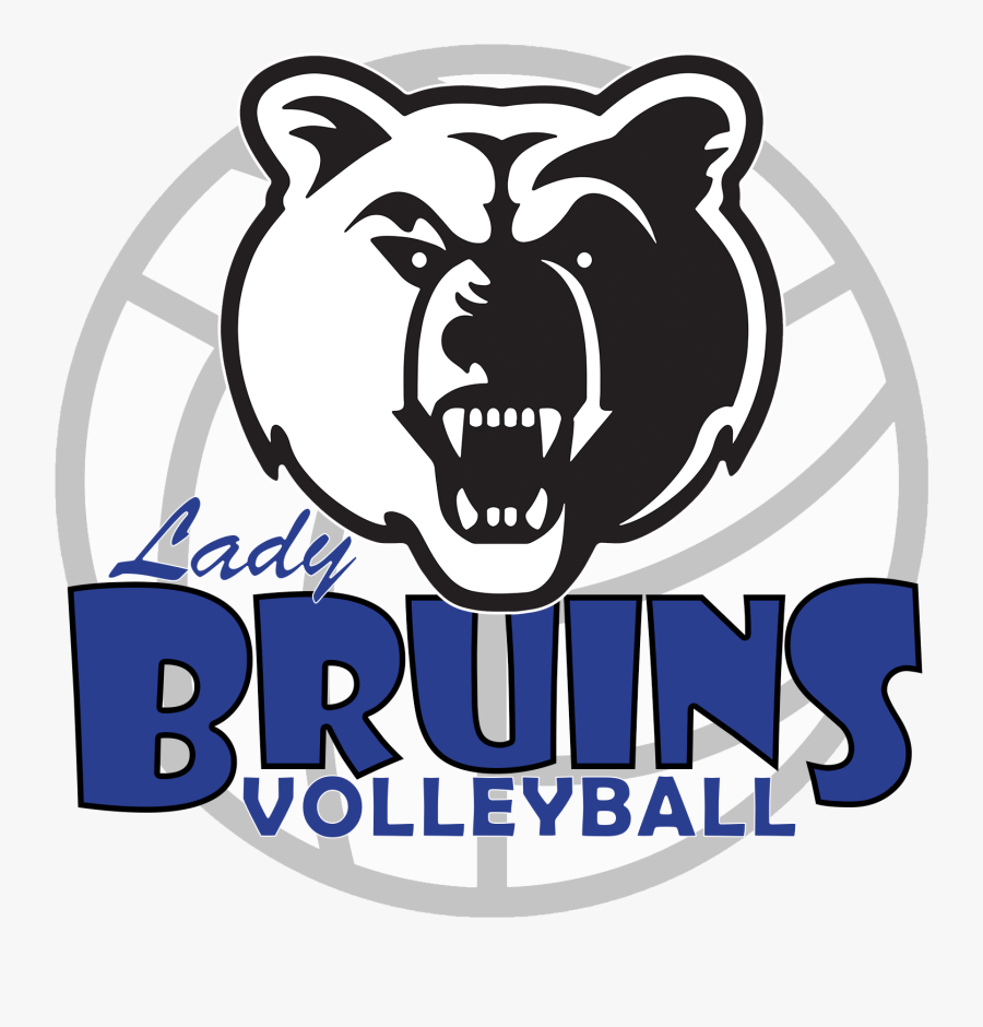 Lady Bruins Volleyball - Camden County Bruins Logo, Transparent Clipart