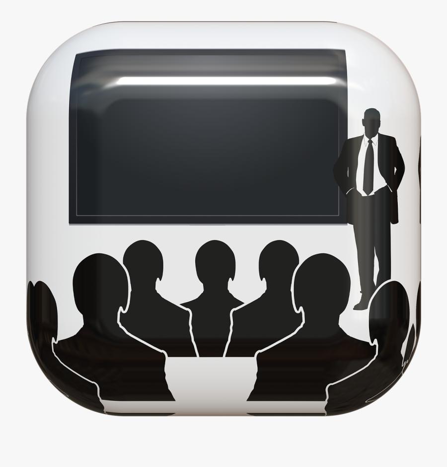 Button Man Lecture Free Picture - Лекция Пнг, Transparent Clipart