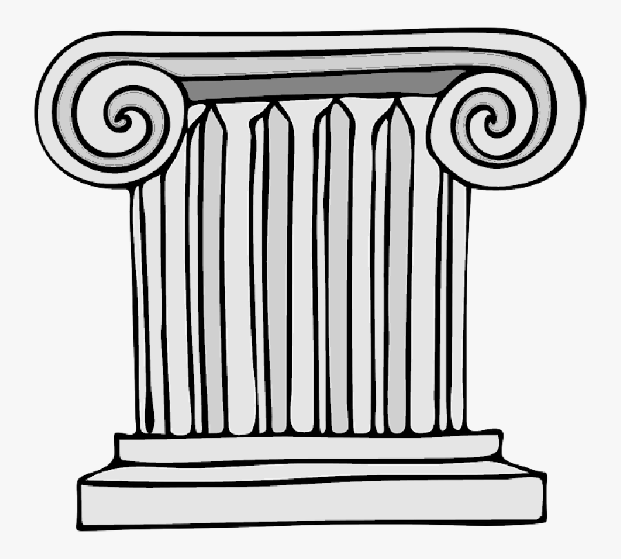 Roman Columns Clip Art , Png Download - Roman Columns Clip Art, Transparent Clipart
