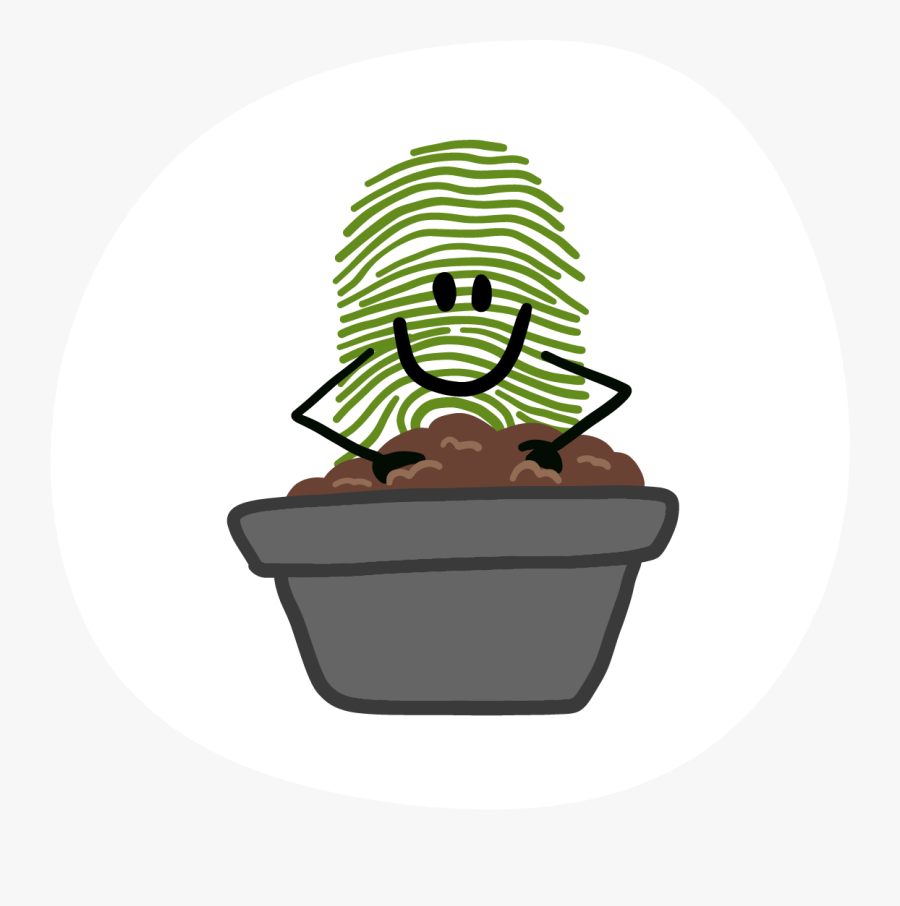 Green Thumb Plant Transparent Background, Transparent Clipart