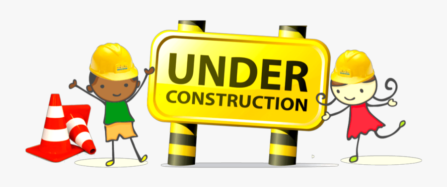 Bear With Us During Construction, Transparent Clipart