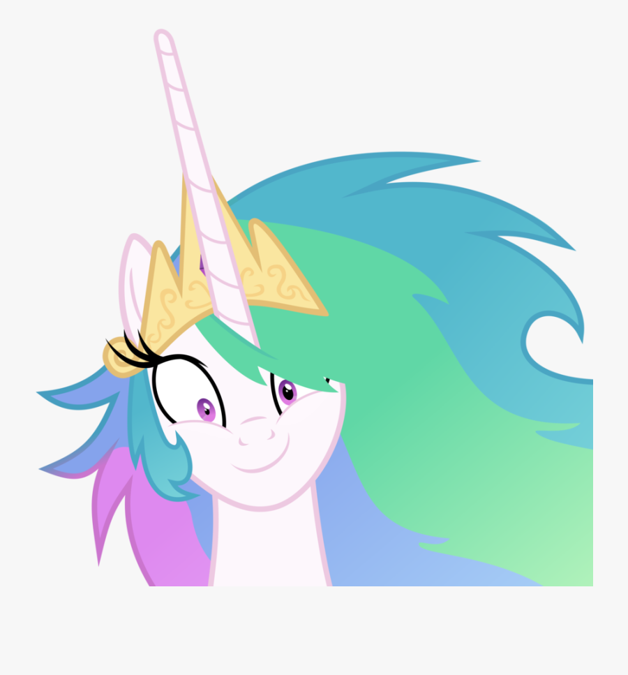 Princess Celestia Twilight Sparkle Pinkie Pie Rainbow - Mlp Princess Celestia Happy, Transparent Clipart