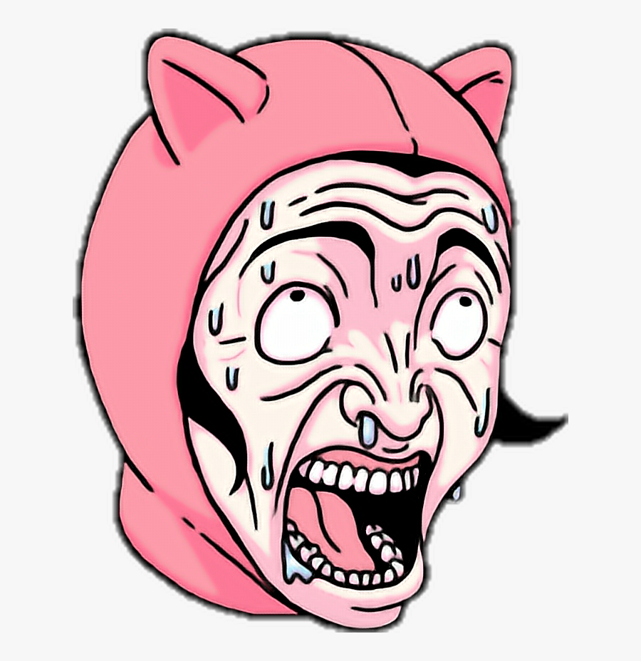 ##crazyface #freetoedit, Transparent Clipart