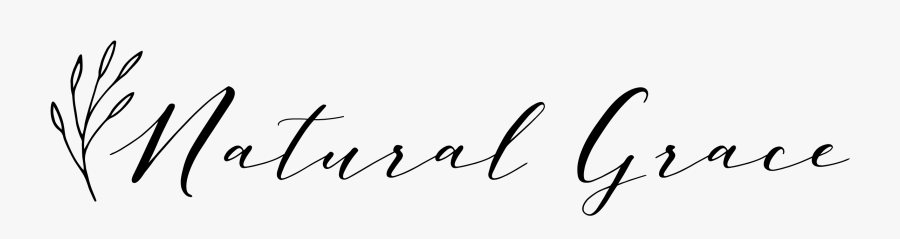 Welcome To Natural Grace - Calligraphy, Transparent Clipart