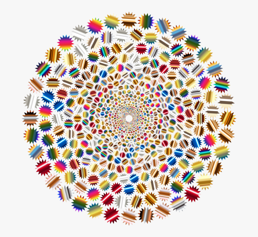 Circle,art,symmetry - Psychedelic Png, Transparent Clipart