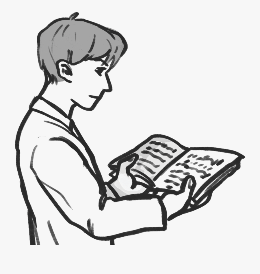 Drawing Toons Teacher - Male Sketch Teacher Drawing, Transparent Clipart