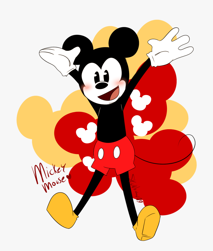 Hot Dog Clipart Mickey Mouse - Cartoon, Transparent Clipart