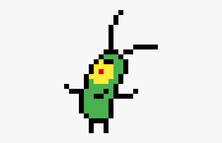 Pixel Art Mr Krabs, Transparent Clipart