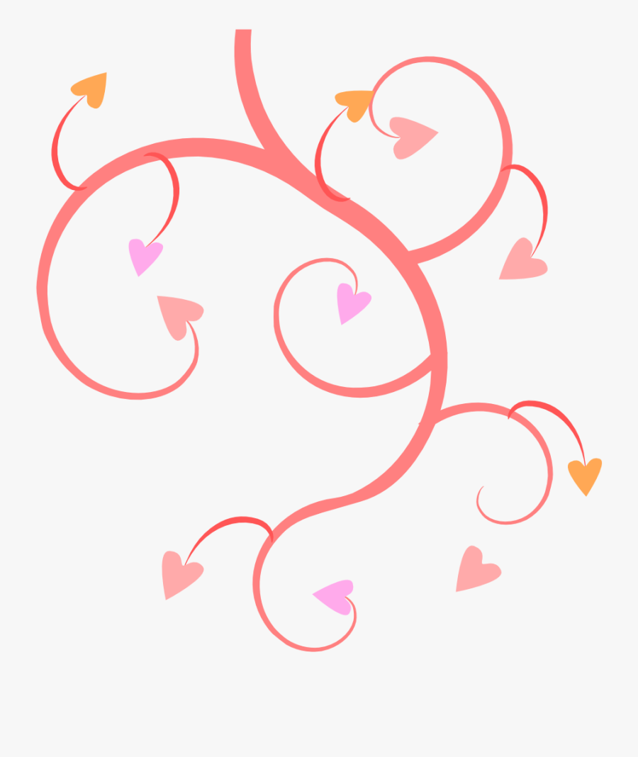 Growing Hearts - Hearts Clip Art, Transparent Clipart