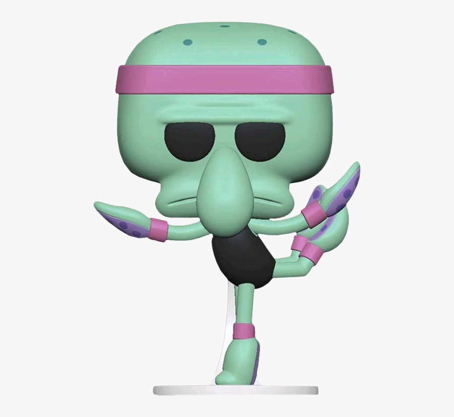 Squidward Funko Pop, Transparent Clipart