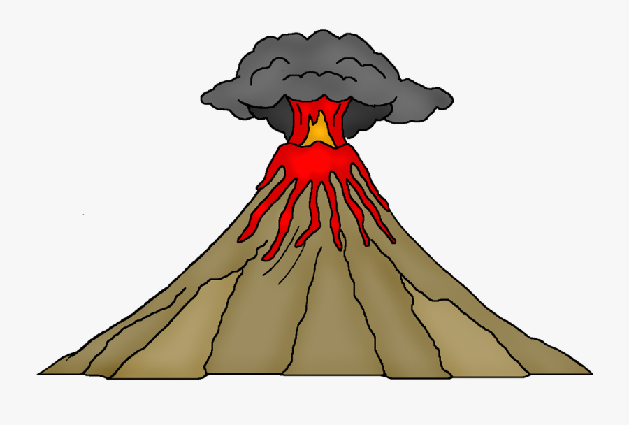Picture - Stratovolcano, Transparent Clipart