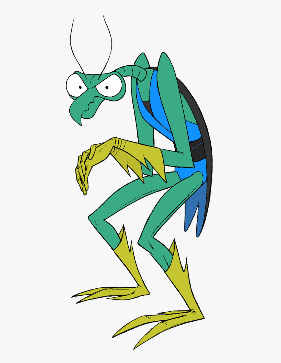 Transparent Praying Mantis Clipart - Hanna Barbera Dino Boy, Transparent Clipart