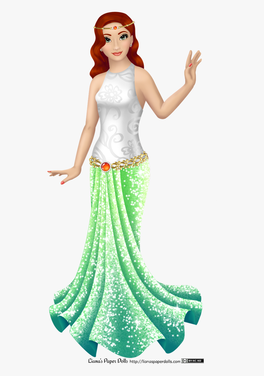 Liana's Paper Dolls, Transparent Clipart