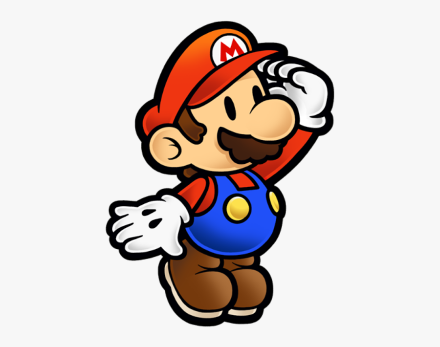 Download Zip Archive - Paper Mario Smash Trophy, Transparent Clipart