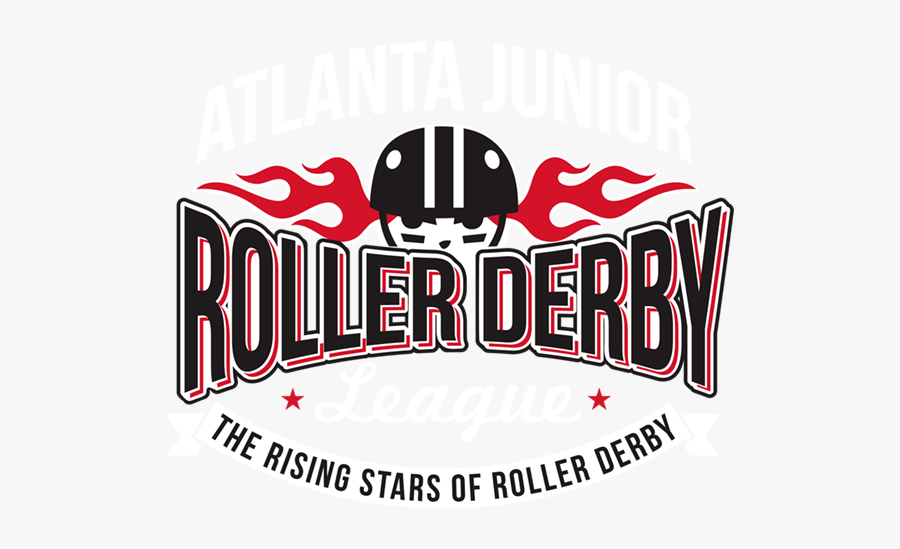 Atlanta Junior Roller Derby - Roller Derby Logo, Transparent Clipart