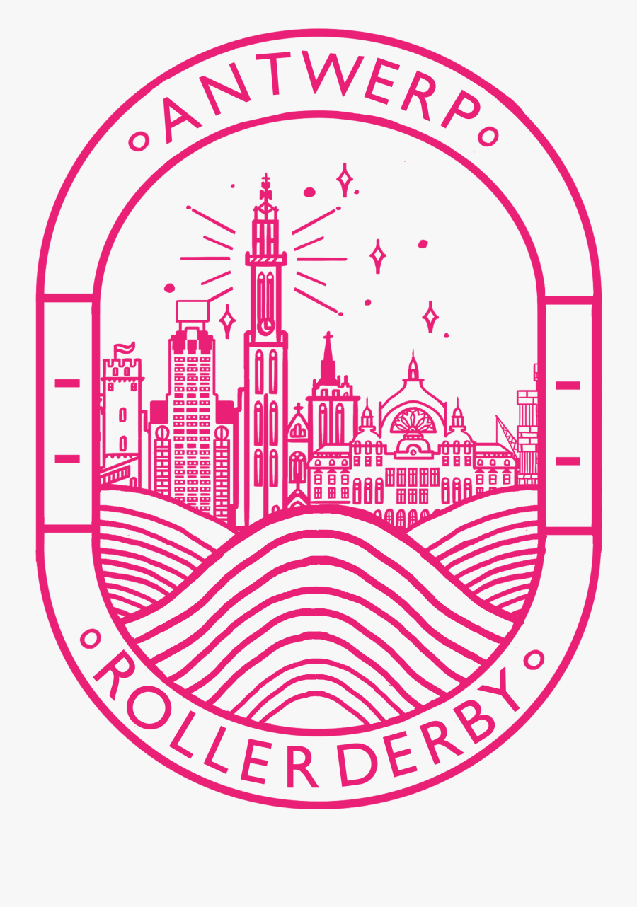 Antwerp Roller Derby Logo - Antwerp Roller Derby, Transparent Clipart